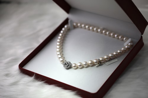 Diamond Pearl Bracelet