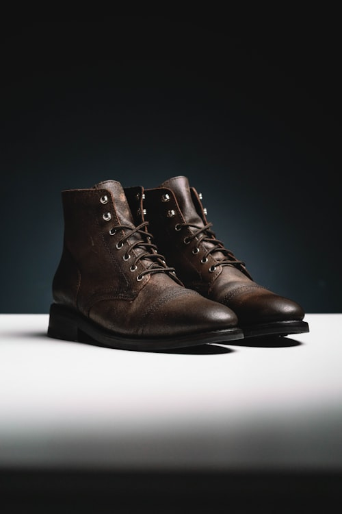 Cognac Ankle Boots
